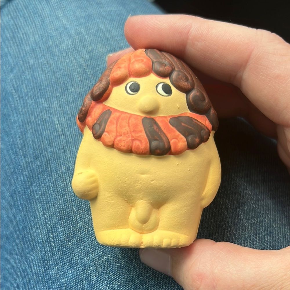 Vintage Boltze Adam Figurine Mid Century Kitsch Retro Oddity Quirky Home Decor